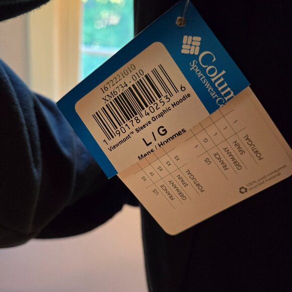 NWT Columbia Viewmont Graphic Hoodie Large - Picture 4 of 4